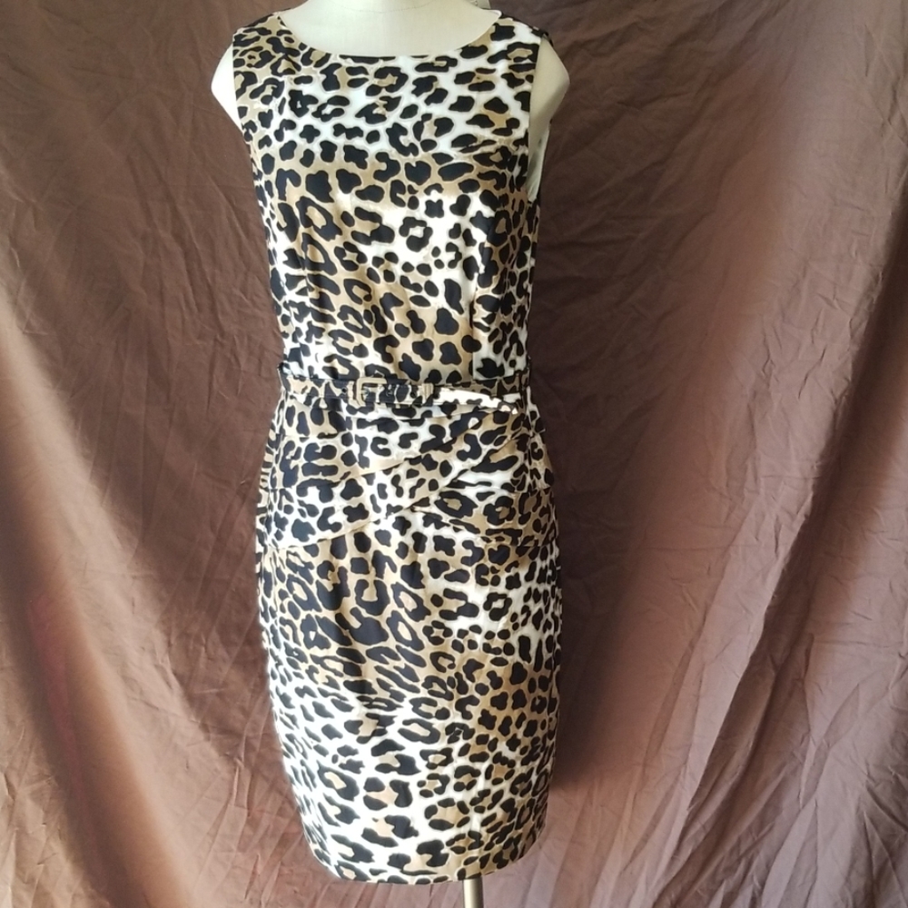 Caché Animal print dress